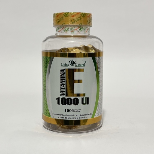 VITAMINA E 1000UI  x 100 LIVING NATURAL