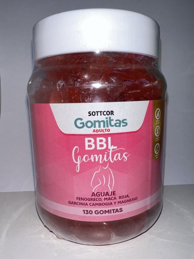 AGUAJE FENOGRECO Y MACA BBL 180 GOMITAS 