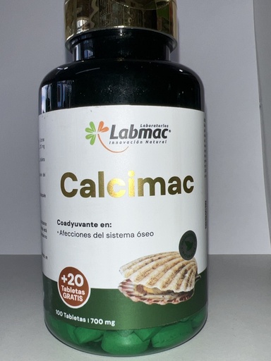 CALCIMAC 700 MG TABLETAS X 120 LABMAC