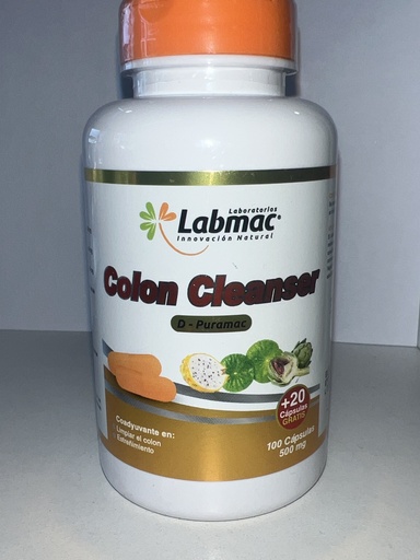 COLON CLEANSER TABLETAS X 120 LABMAC