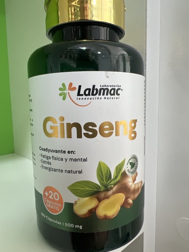 GINSENG TABLETAS X 120 LABMAC